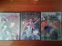 DVDs oficiais do anime Samurai X - Rurouni Kenshin