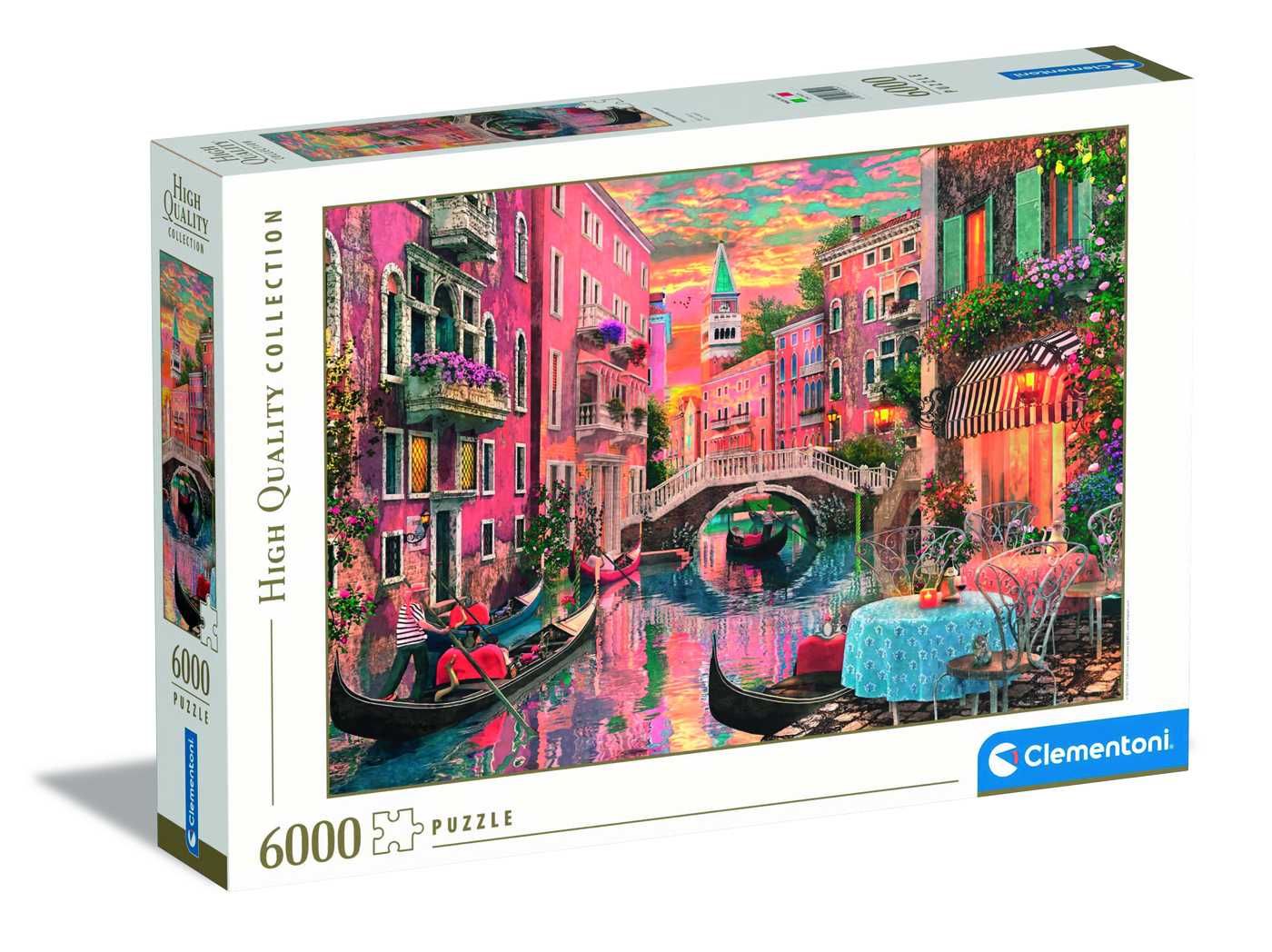 CLEMENTONI (36524) PUZZLE 6000 elementów VENICE Wenecja