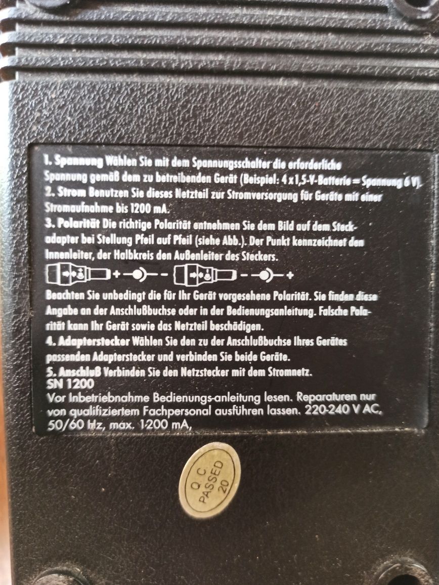 Stabilizator zasilania Netzteil