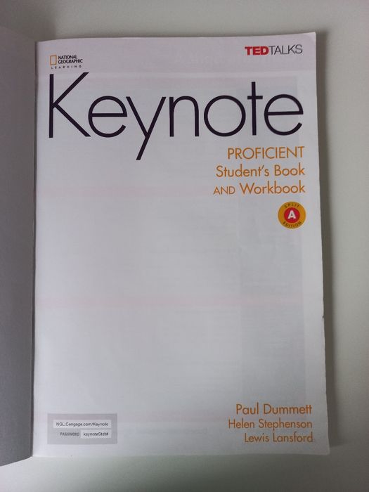 Podręcznik Keynote Proficient Student's Book and Workbook Split A