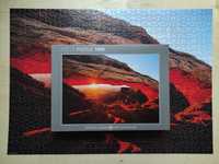 Kompletne, stan idealny puzzle Mesa Arch, HEYE, 1000 elements