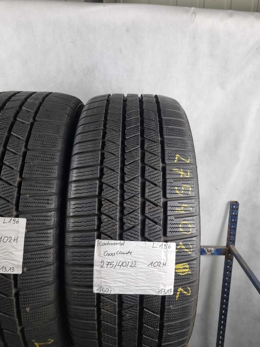 Continental CrossContact winter 275/40/22 102H 2013 rok