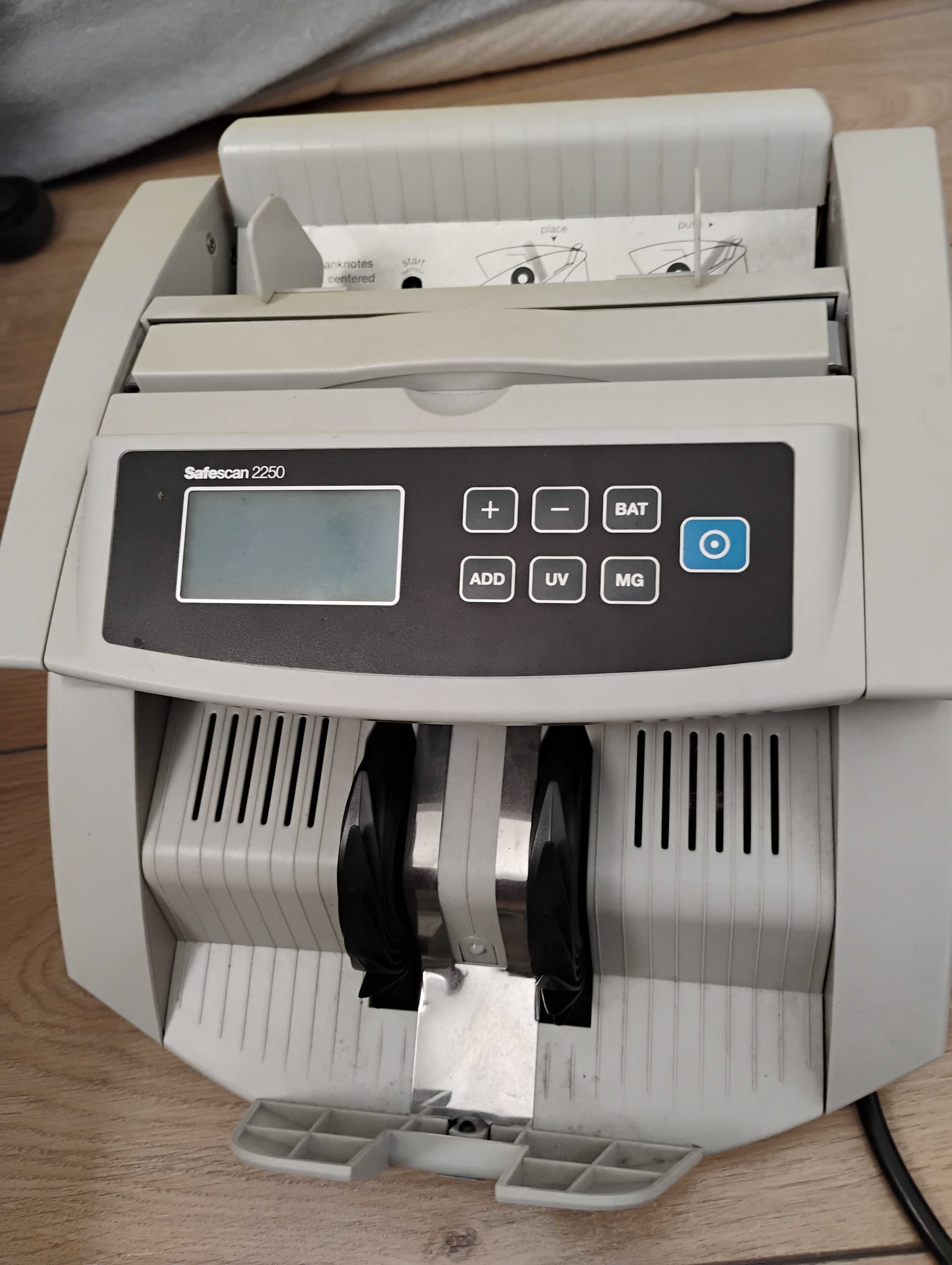 Safescan 2250 liczarka do banknotów używana z niemiec