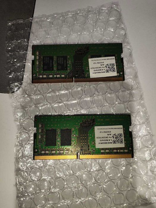 Samsung 16 GB SO-DIMM DDR4 3200 MHz (M471A1K43DB1-CWE) X2 по 8 GB