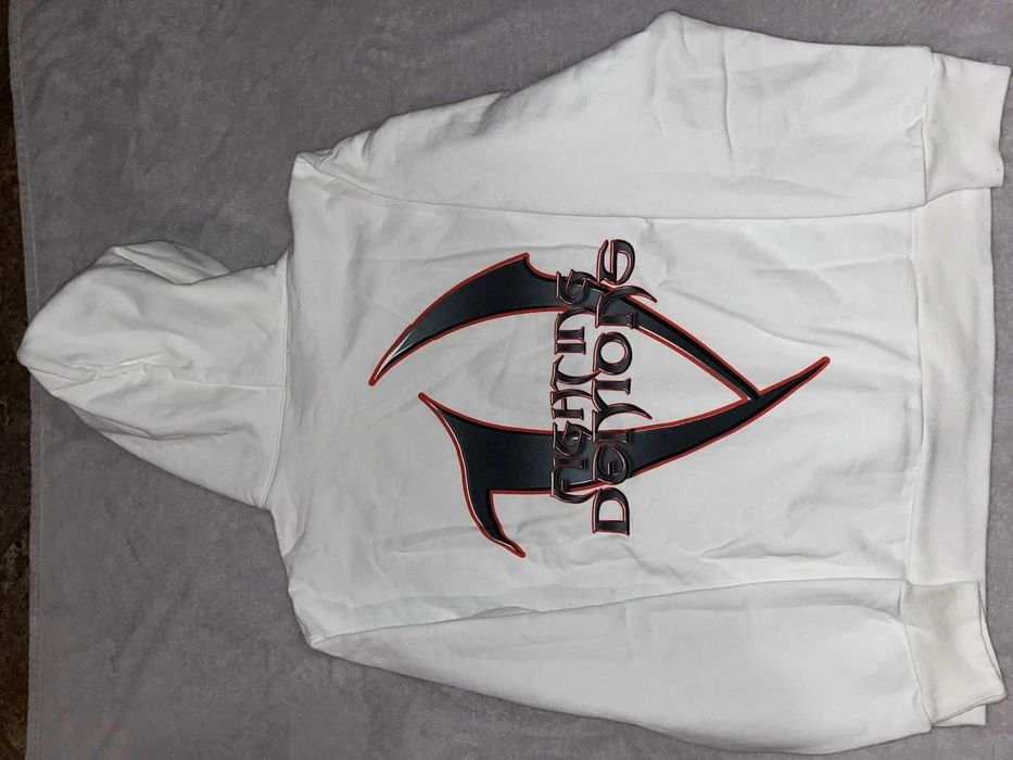 Худи Vlone x Juice WRLD Blade Hoodie White