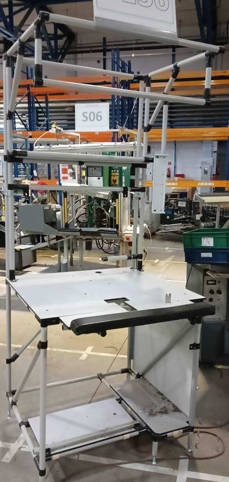 Regał ,stół warsztatowy ABB