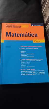 Livros preparação exames Matemática 9°ano