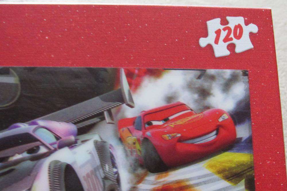 Puzzle Cars Disney - 3D firmy TREFL - 120 elementów.