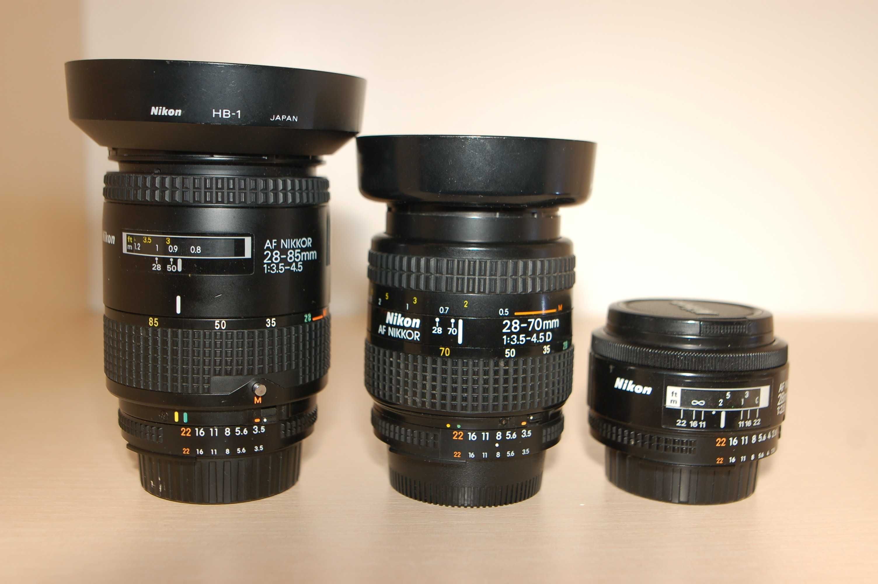 Продам тільки об'єктив FX, DX nikon af 28-85d nikkor без фотоапарату