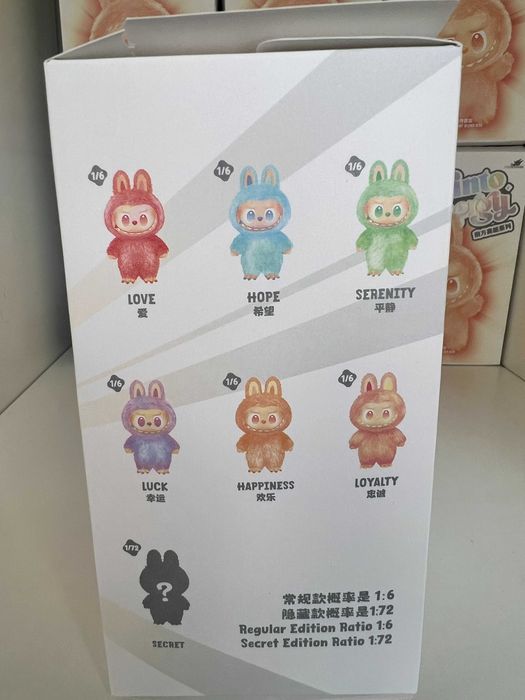 Labubu Big Into energy wersja 3.0 popmart The Monsters Biginto Secret