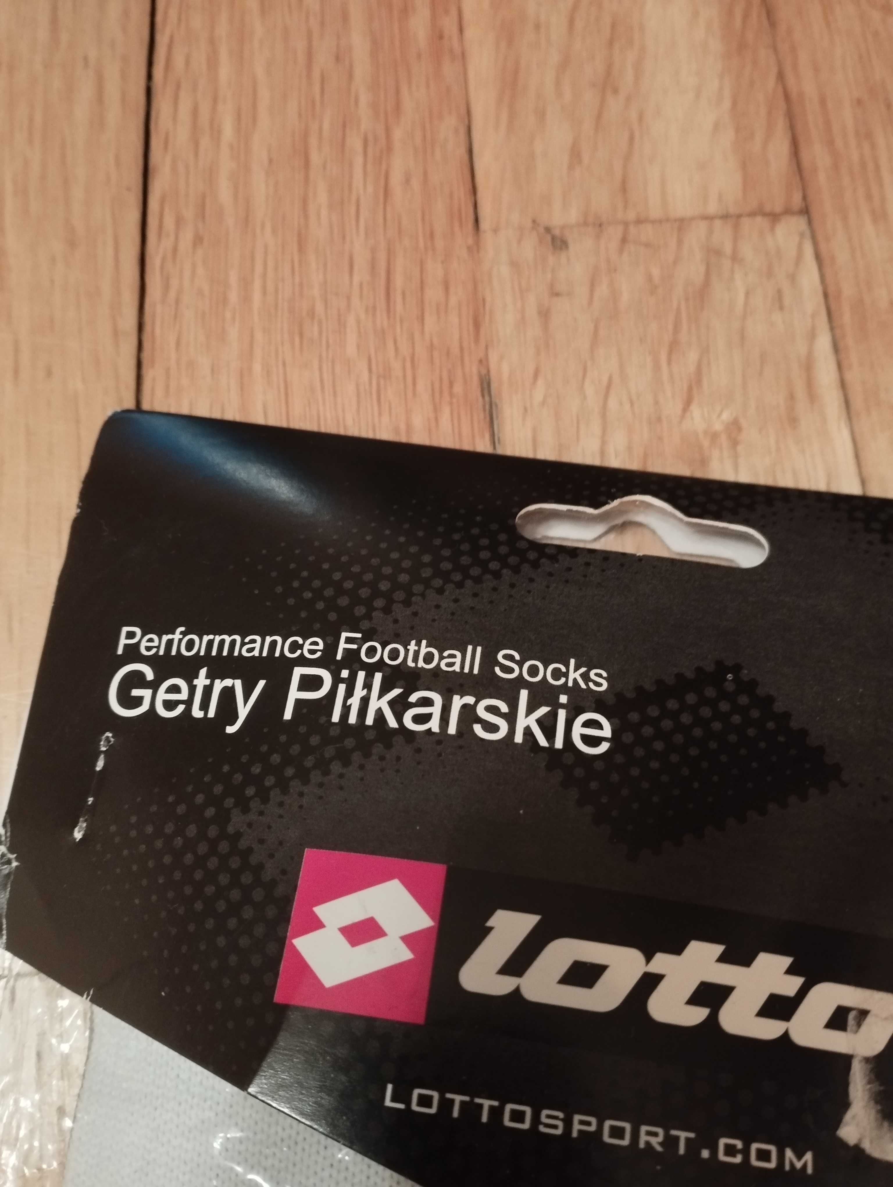 Getry piłkarskie Lotto 3 szt