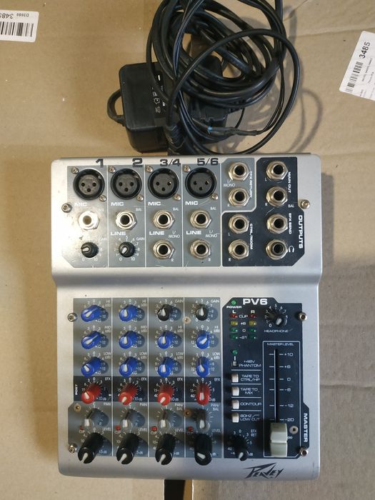 Peavey pv6 микшерный пульт