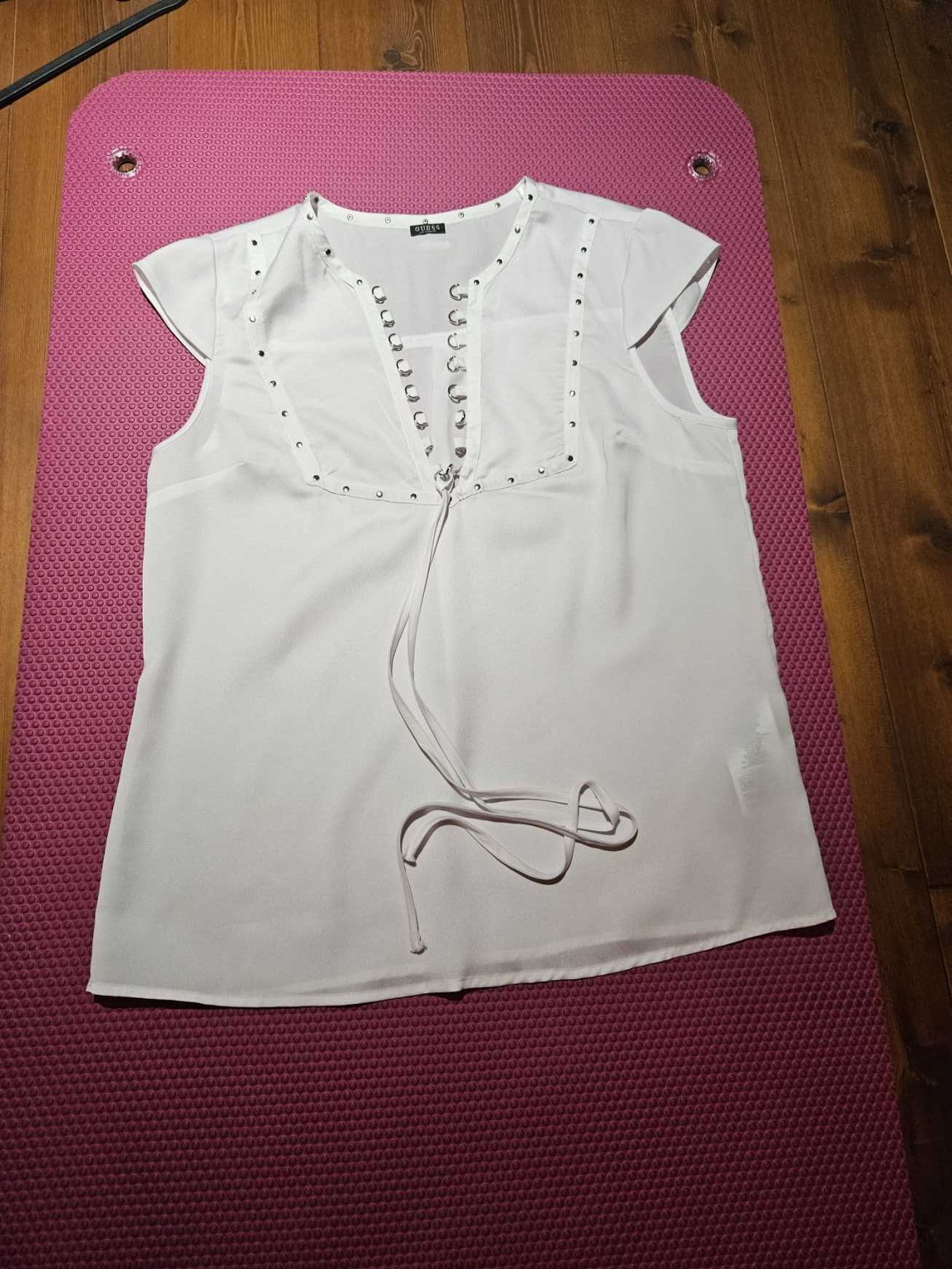 Biała bluzka GUESS M