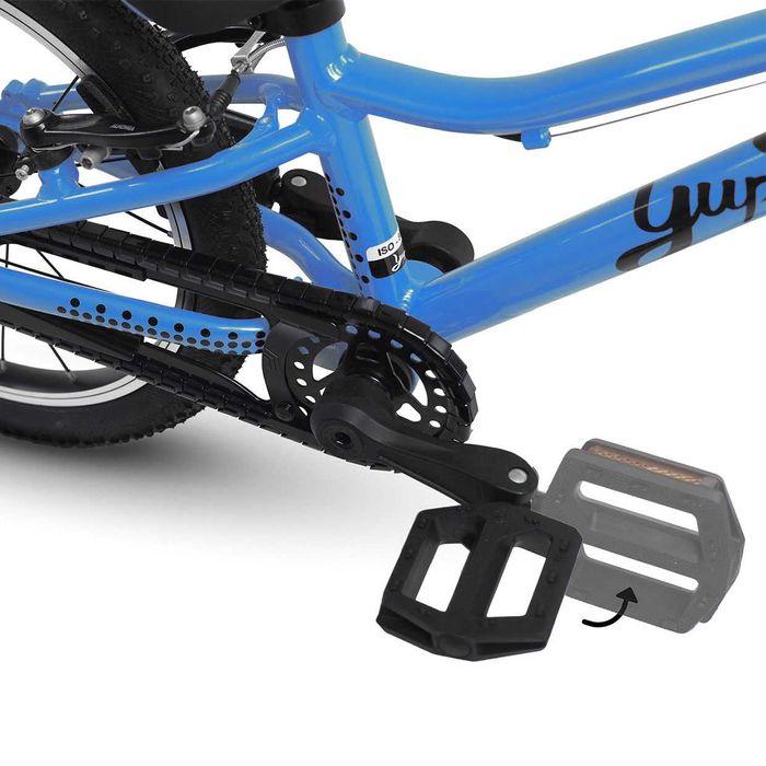 Nowy rower Yupii 16cali niebieski lekki waga 5,5kg dziecko 3-6lat