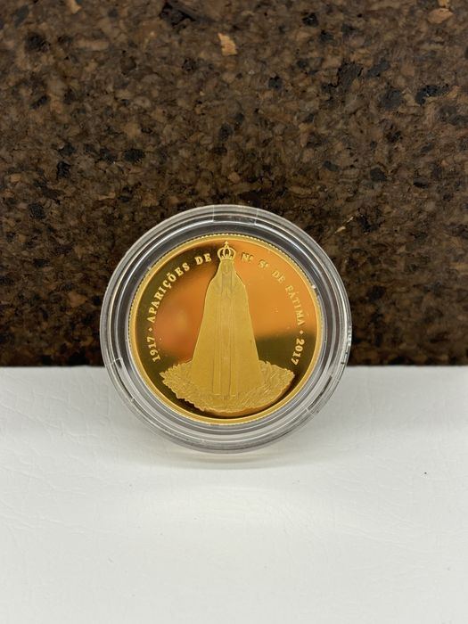 Moeda 100 Anos das Aparições de Fatima