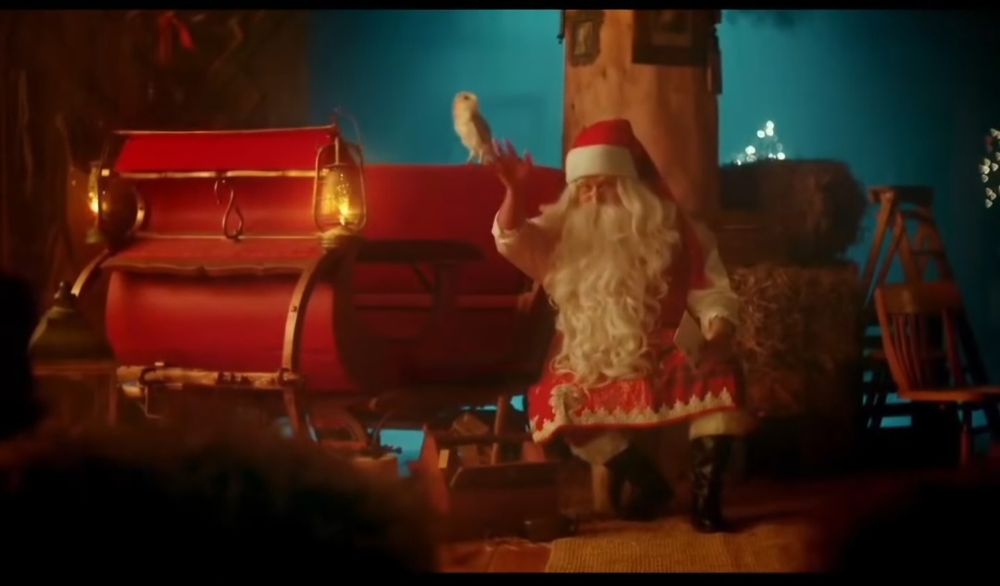 Привітання від Санти та Святого Миколая