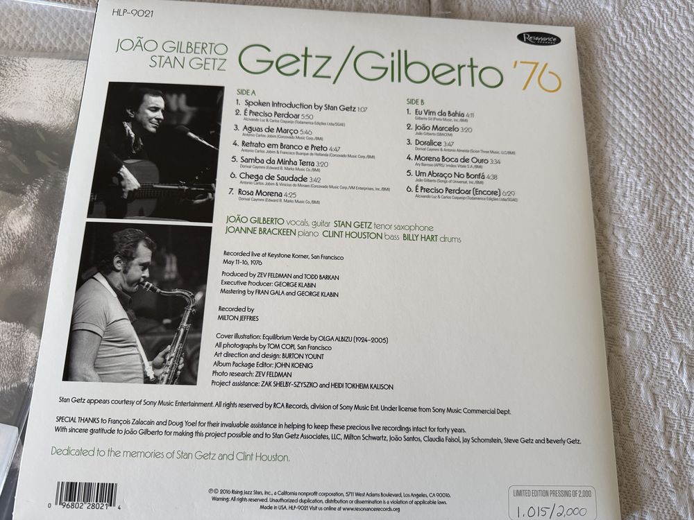 Discos Jazz Vinyl Colecção-Ed. Limitadas (algumas)