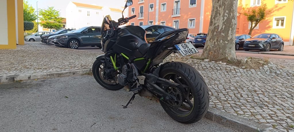 Kawasaki Z650 de 2018