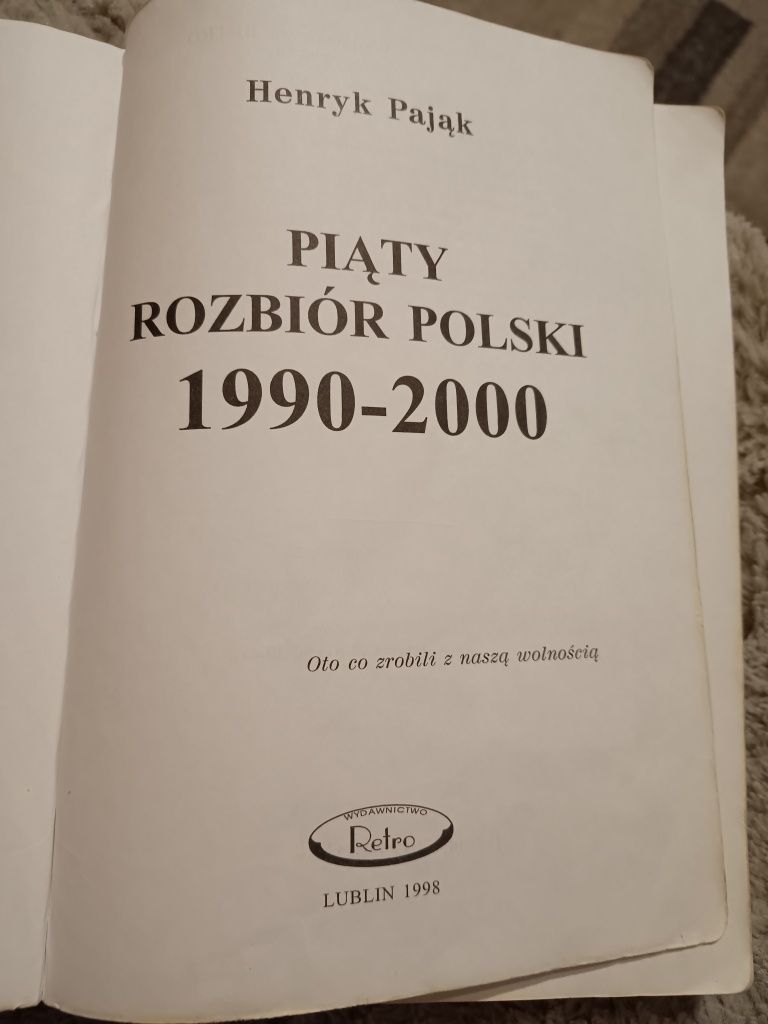 Piąty rozbiór Polski - Henryk Pająk