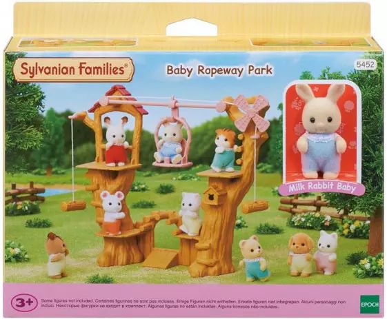 Sylvanian Families. Kolejka linowa