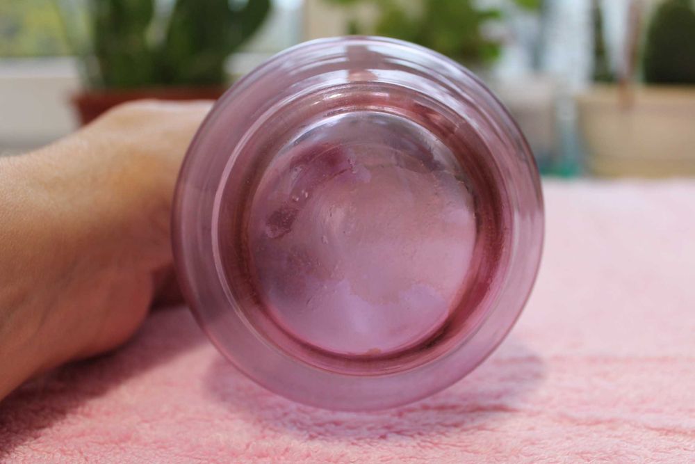 Графин цветное стекло СССР Объем 0,5 литра