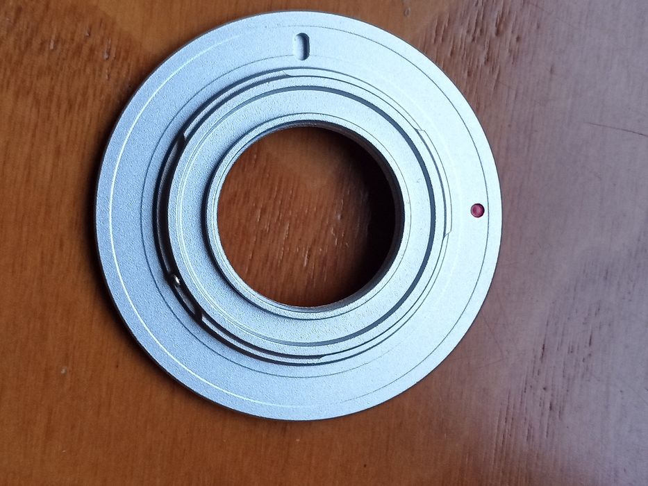 Adaptador objectivas C mount para m4/3