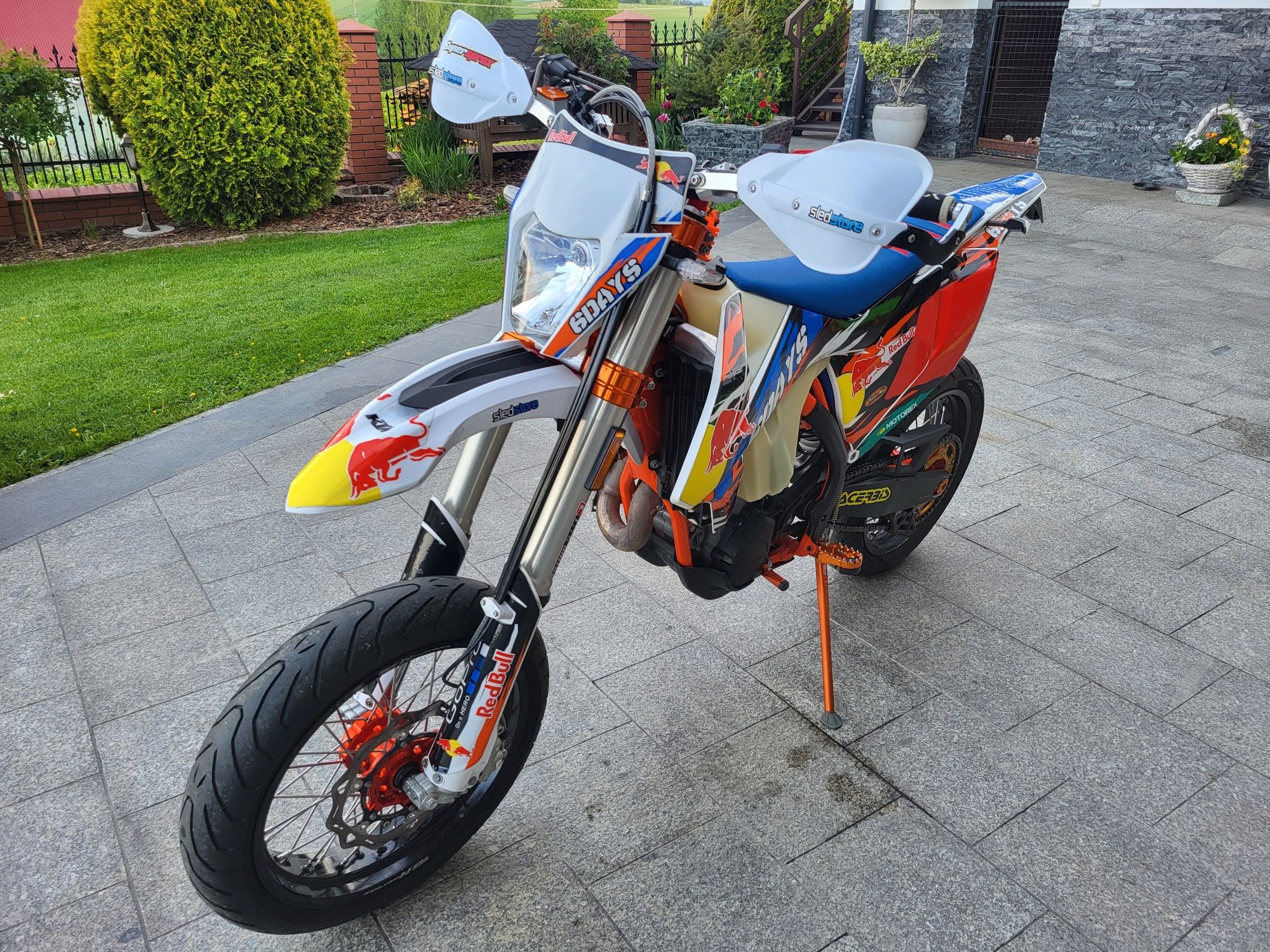 KTM EXC 450 Six Days 2017 – Supermoto – Stan idealny
