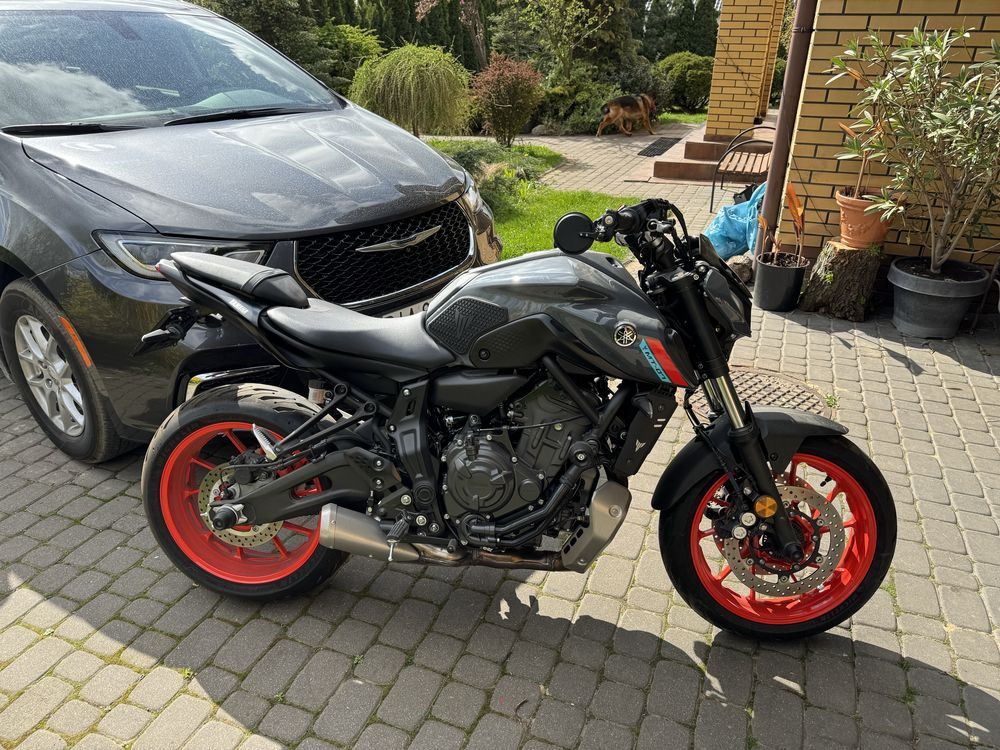 Yamaha MT 07 21r A2 Salon PL 954 Km jak nowy!!! FV VAT 23%