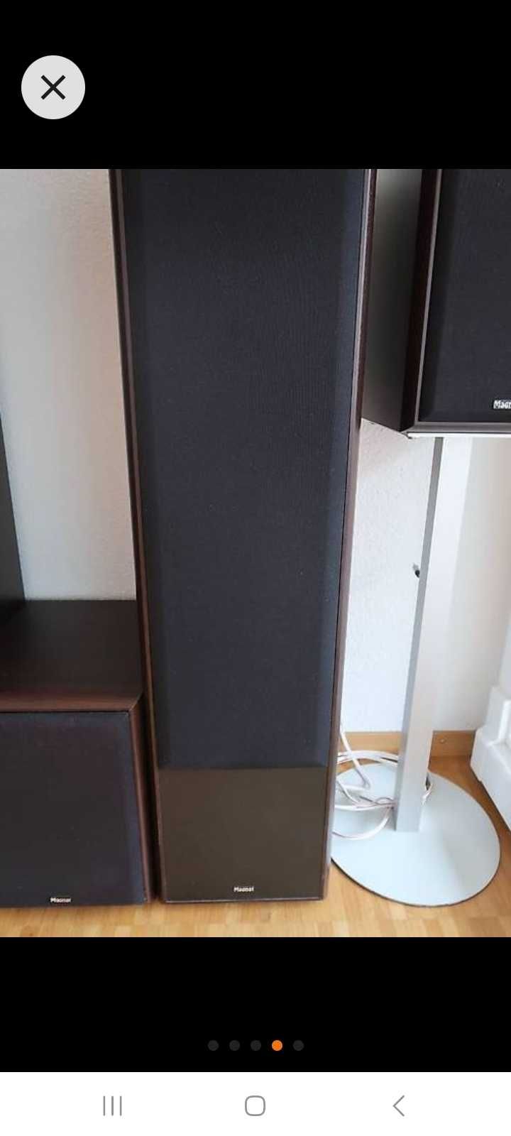Mega moc. Zestaw glosnikow Magnat 5.1 kable super stan