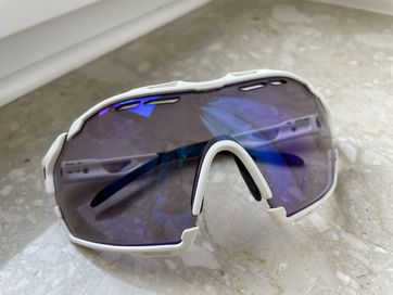Białe okulary rower RUDY PROJECT CUTLINE ImpactX Photochromic Purple