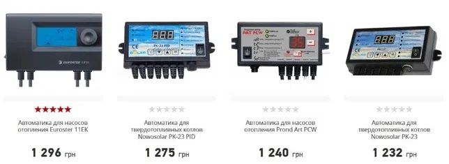 Автоматика для твердотопливных котлов Контролер Tal Tech Euroster Atos