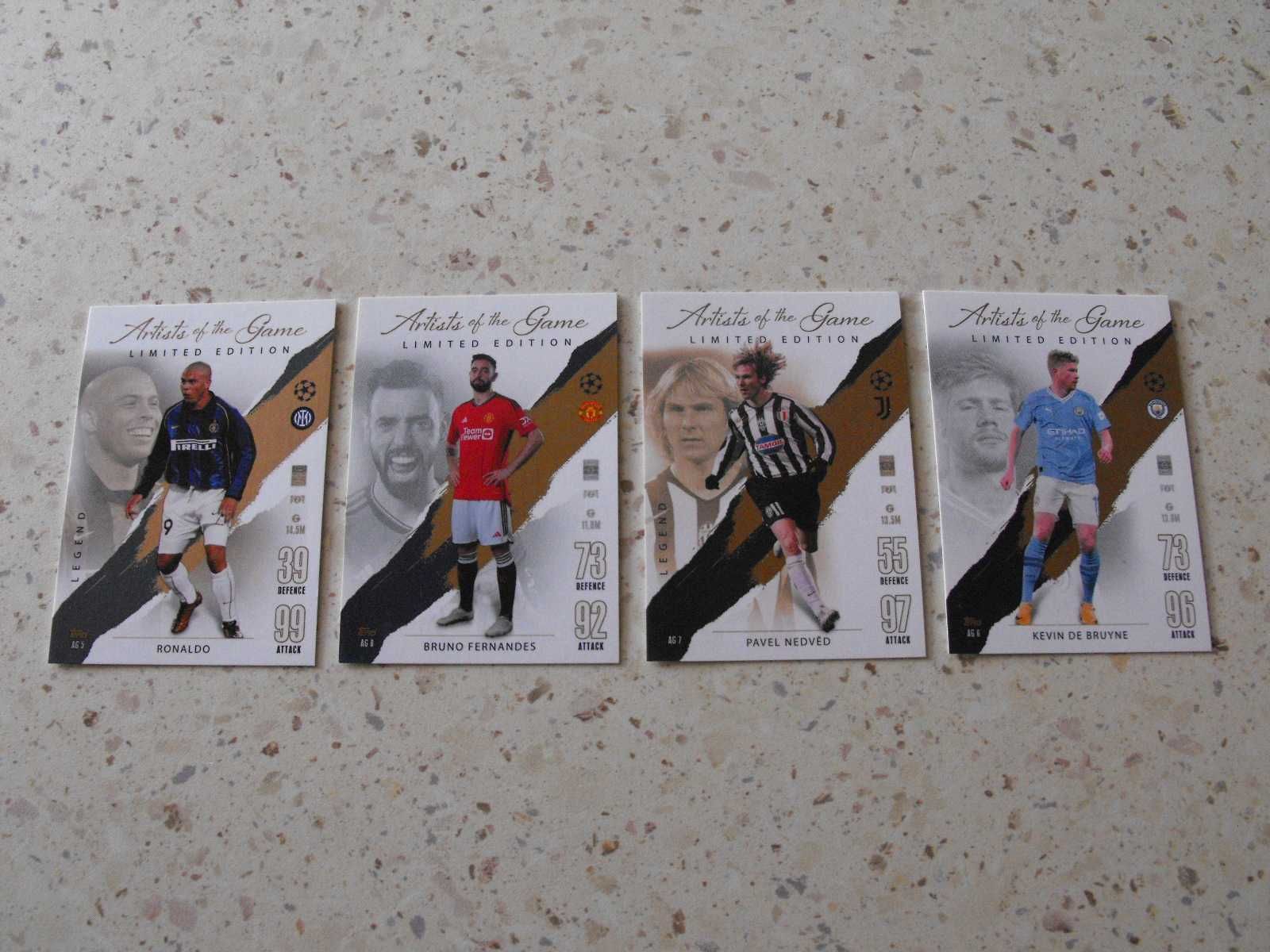 topps Match Attax 2023/24 LIMITED EDITION, karty Artists of the Game