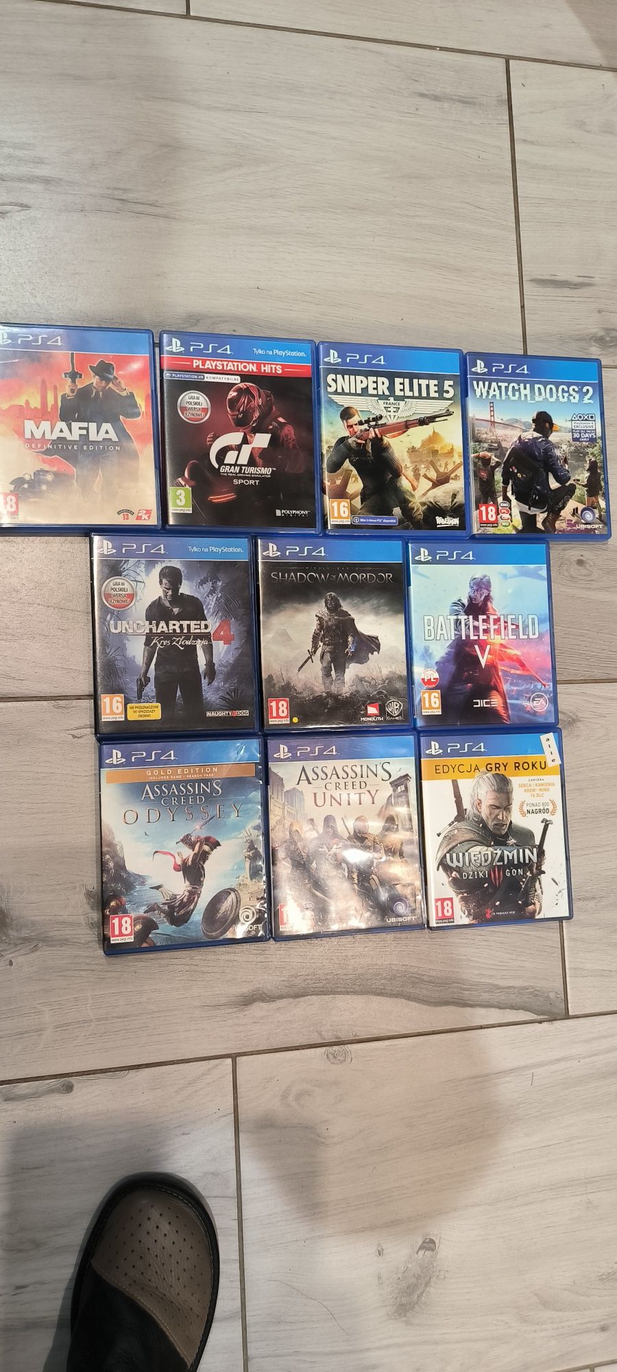Sprzedam gry na PS4