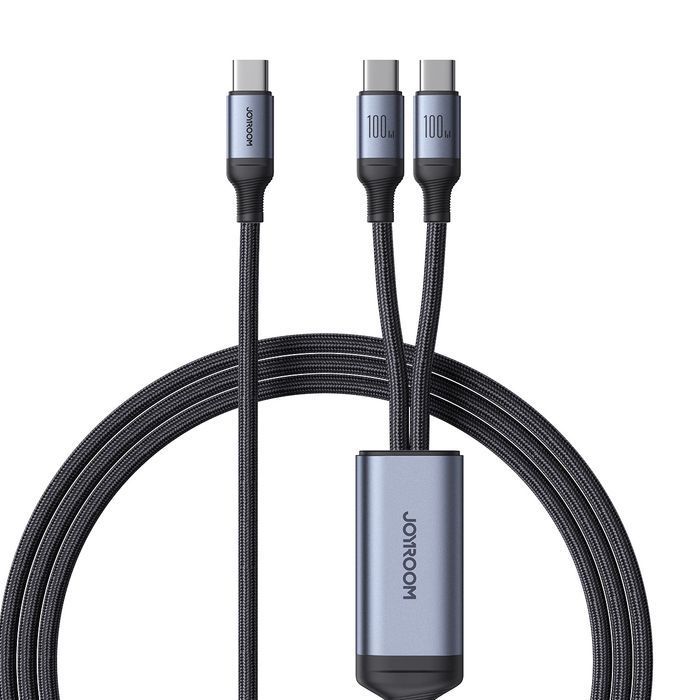 Kabel 2w1 Joyroom speedy seriesnSA21-1T2 USB-C - USB-C / USB-C 1.5m