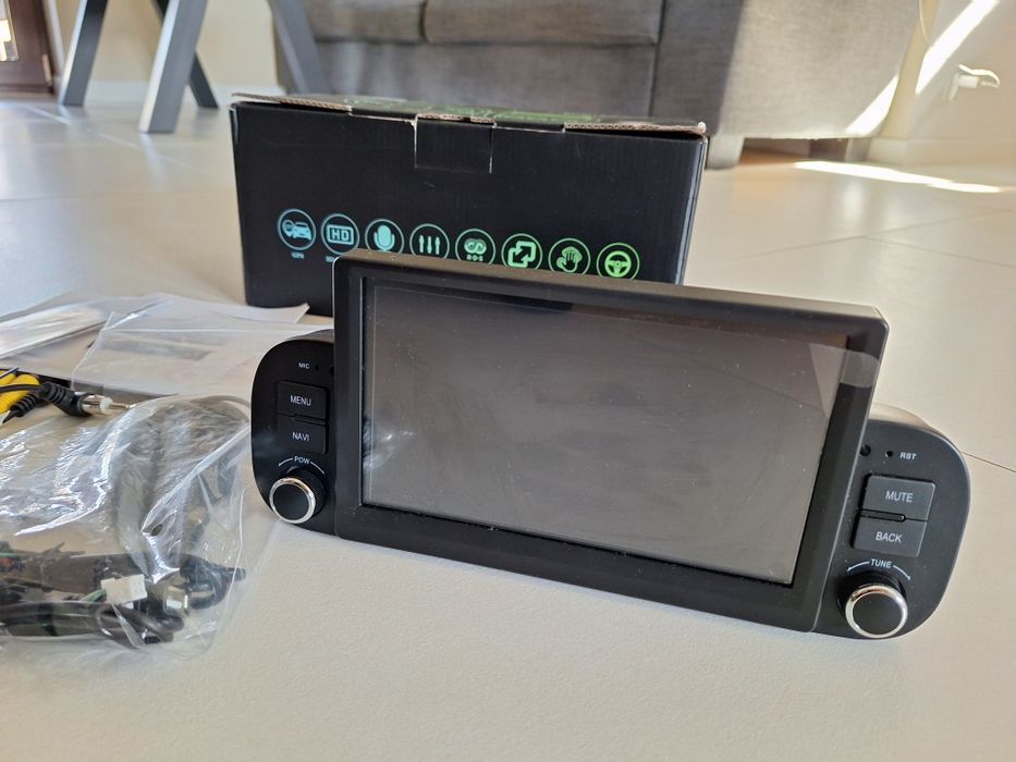 Radio carplay z android fiat panda 2013r-2020r