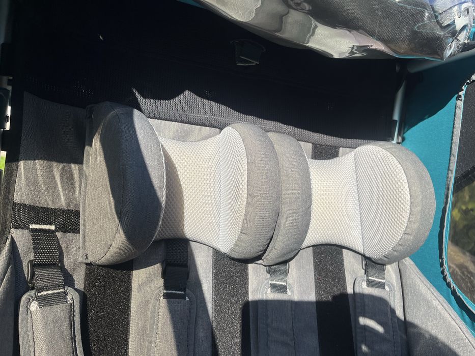 Przyczepka rowerowa QERIDOO SPORTREX2 plus mocowanie