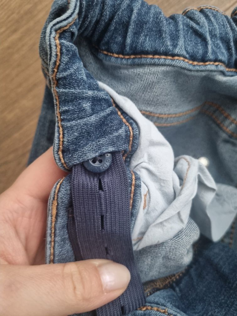 Spodnie dla chłopca skiny jeansy 158 Denim