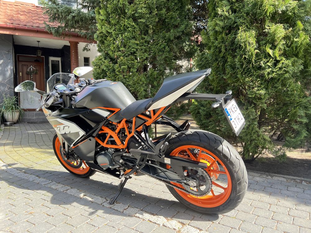 KTM RC125 rc 125 zarejestrowany 2015 r A2 B