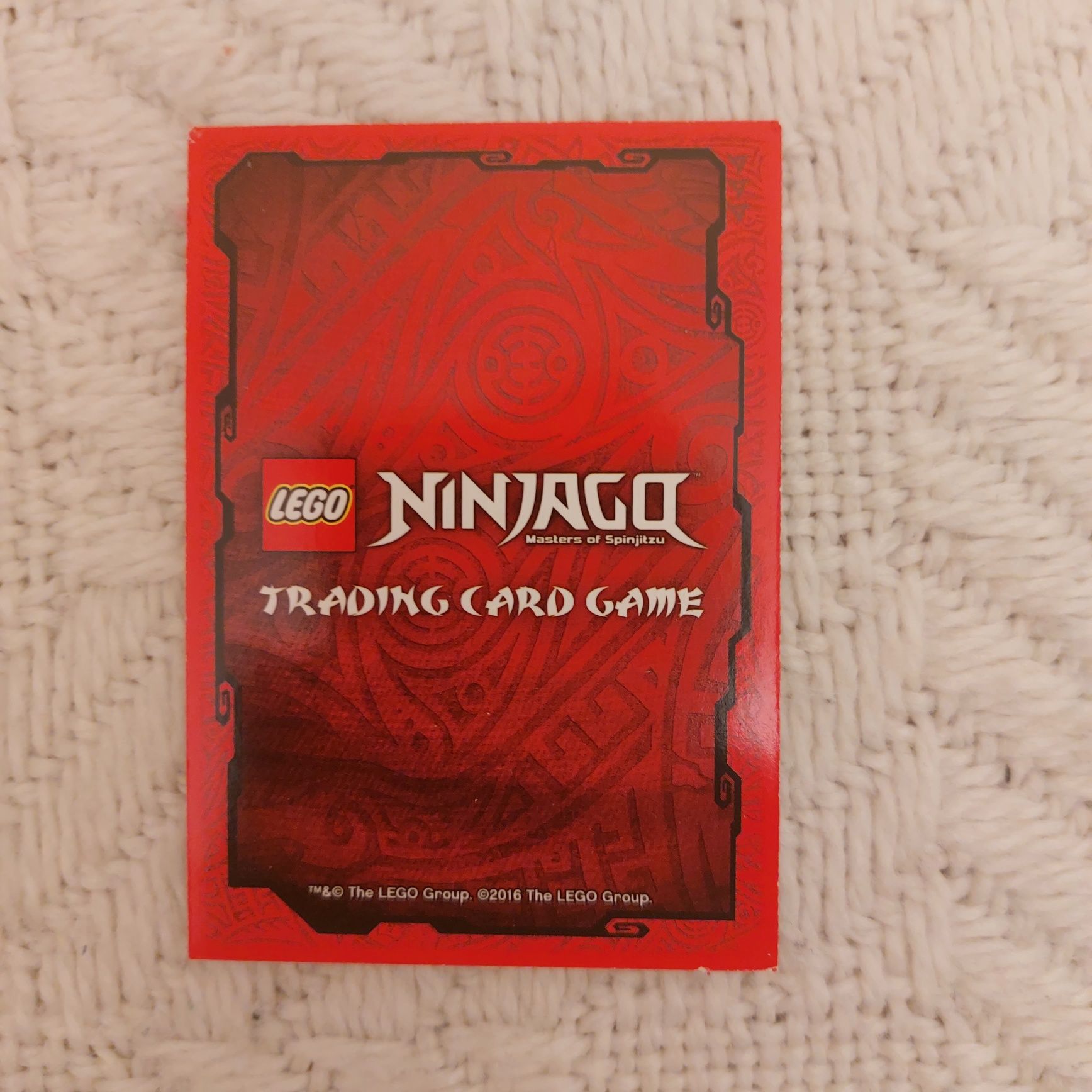 Samuraj Mech karta nr 154 Lego Ninjago seria 1 z 2016 r.