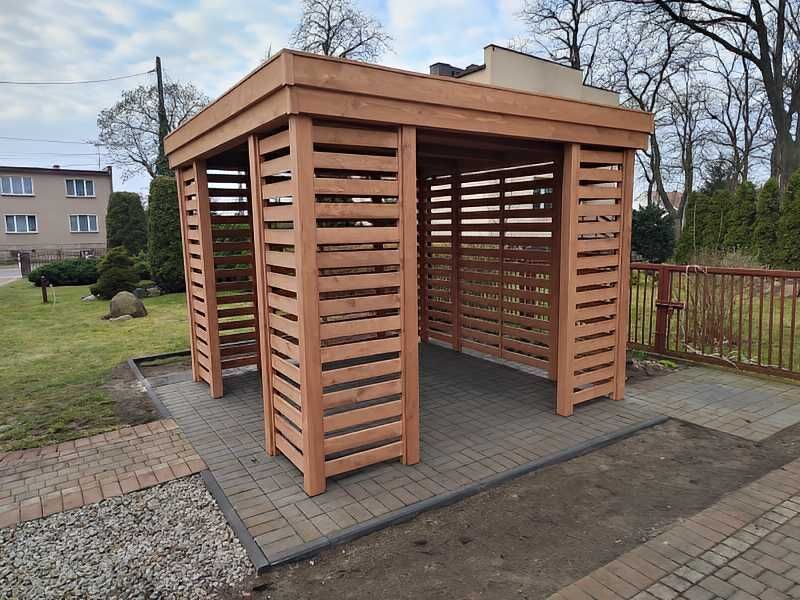 ALTANA 10 3x3m Proste Deseczki +Papa Rynny Impregnacja od Producenta