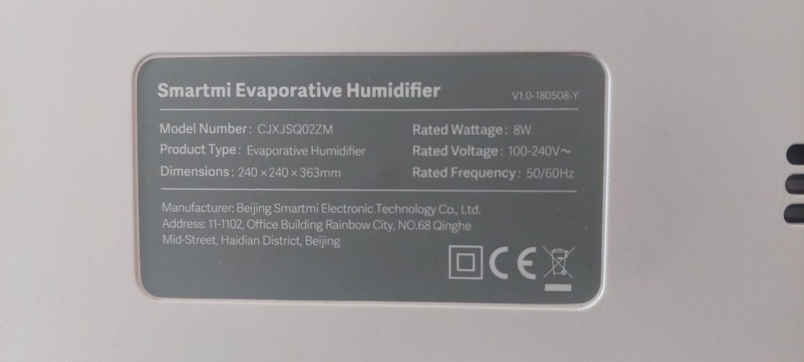 Nawilżacz powietrza Xiaomi Smartmi Evaporative Humidifier