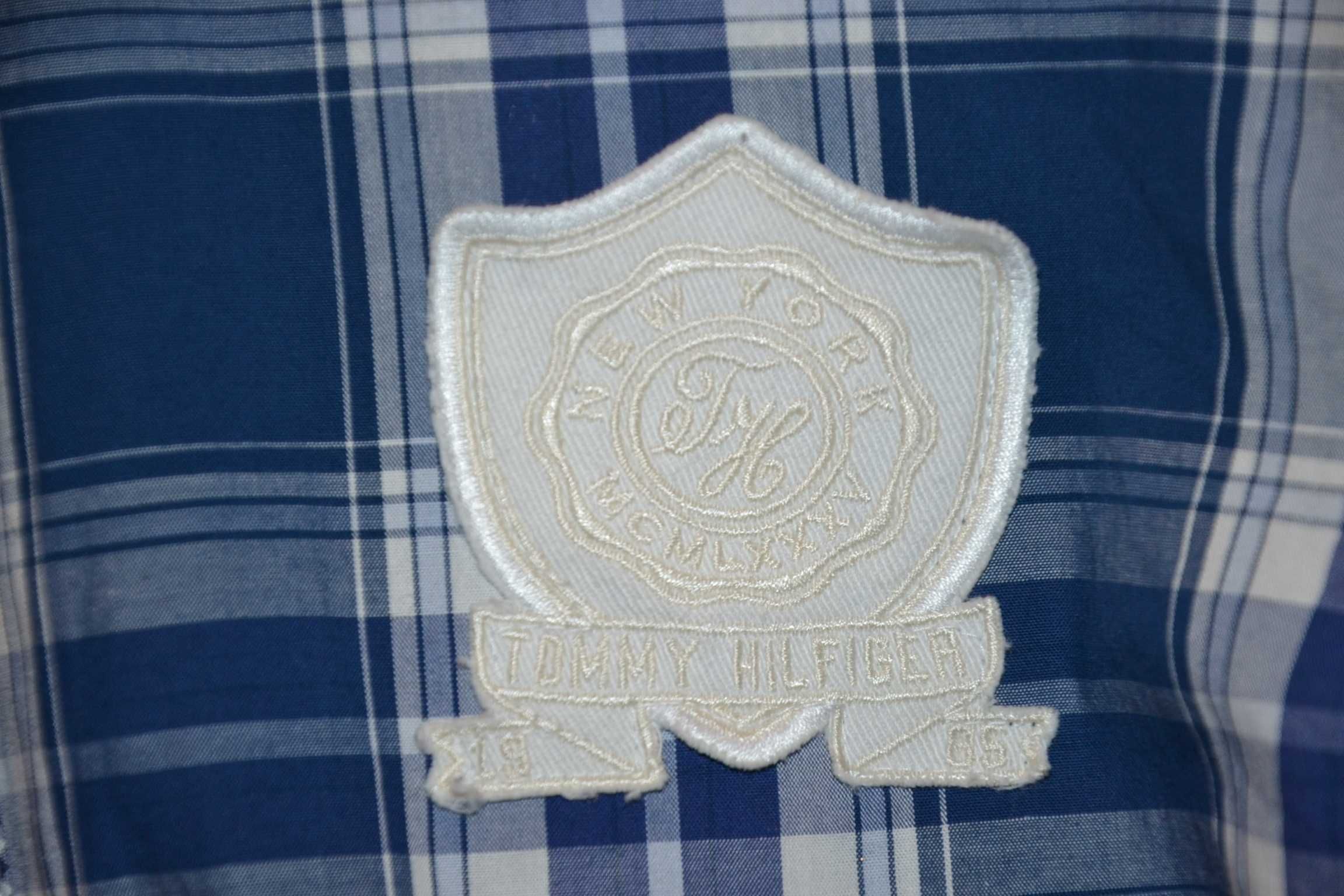 TOMMY HILFIGER New York Koszula Damska 12 Bawełna Oryginalna Jak Nowa