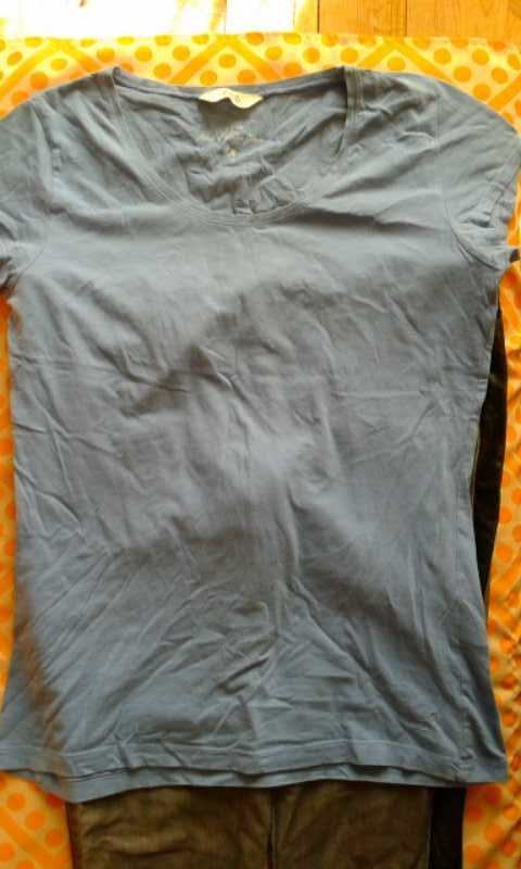 Szare spodnie z lampasami+ Żółte+ GRATIS H&M