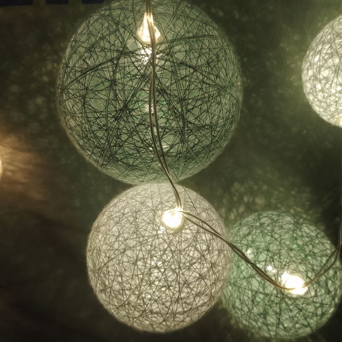 Lampki LED, kule, dwa zestawy, 10xled i 8xled