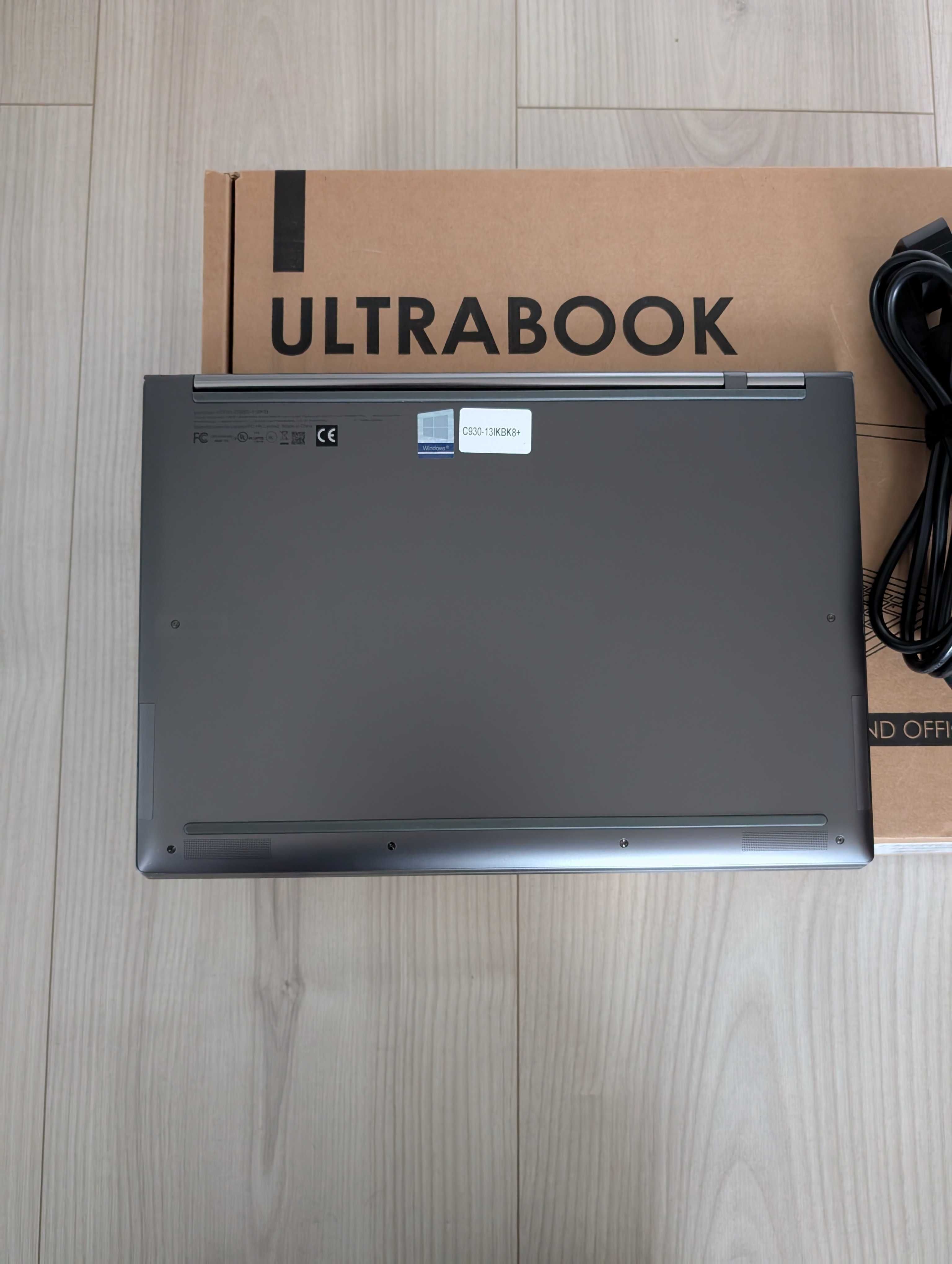 Laptop 2w1 Lenovo Yoga C930 Intel i7, 12 GB RAM, 256 SSD, 14"