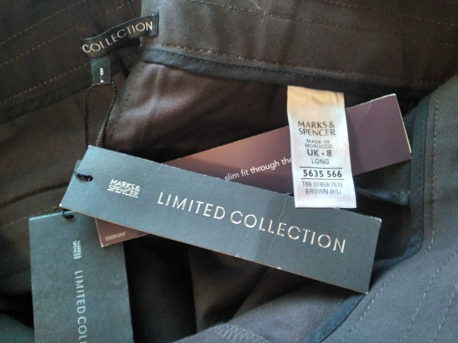 Брюки широкие Marks & Spencer размер 8