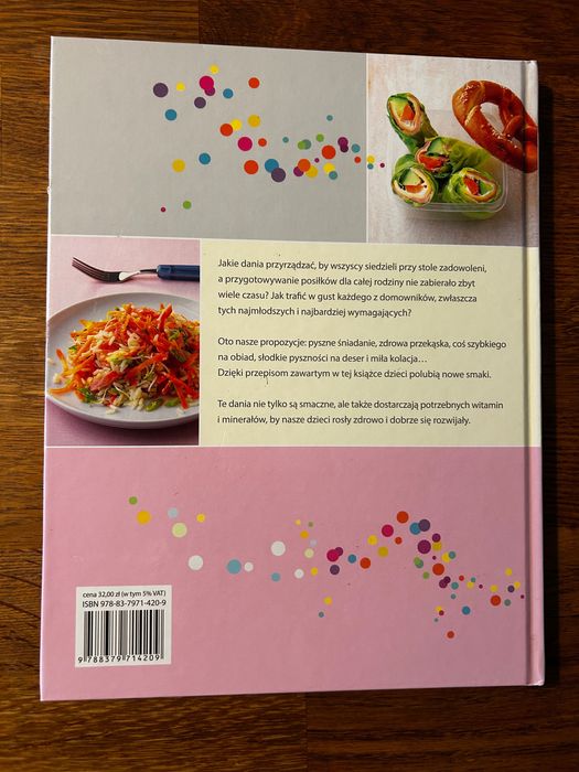 Książka z przepisami Dziecięce Menu dla całej rodziny