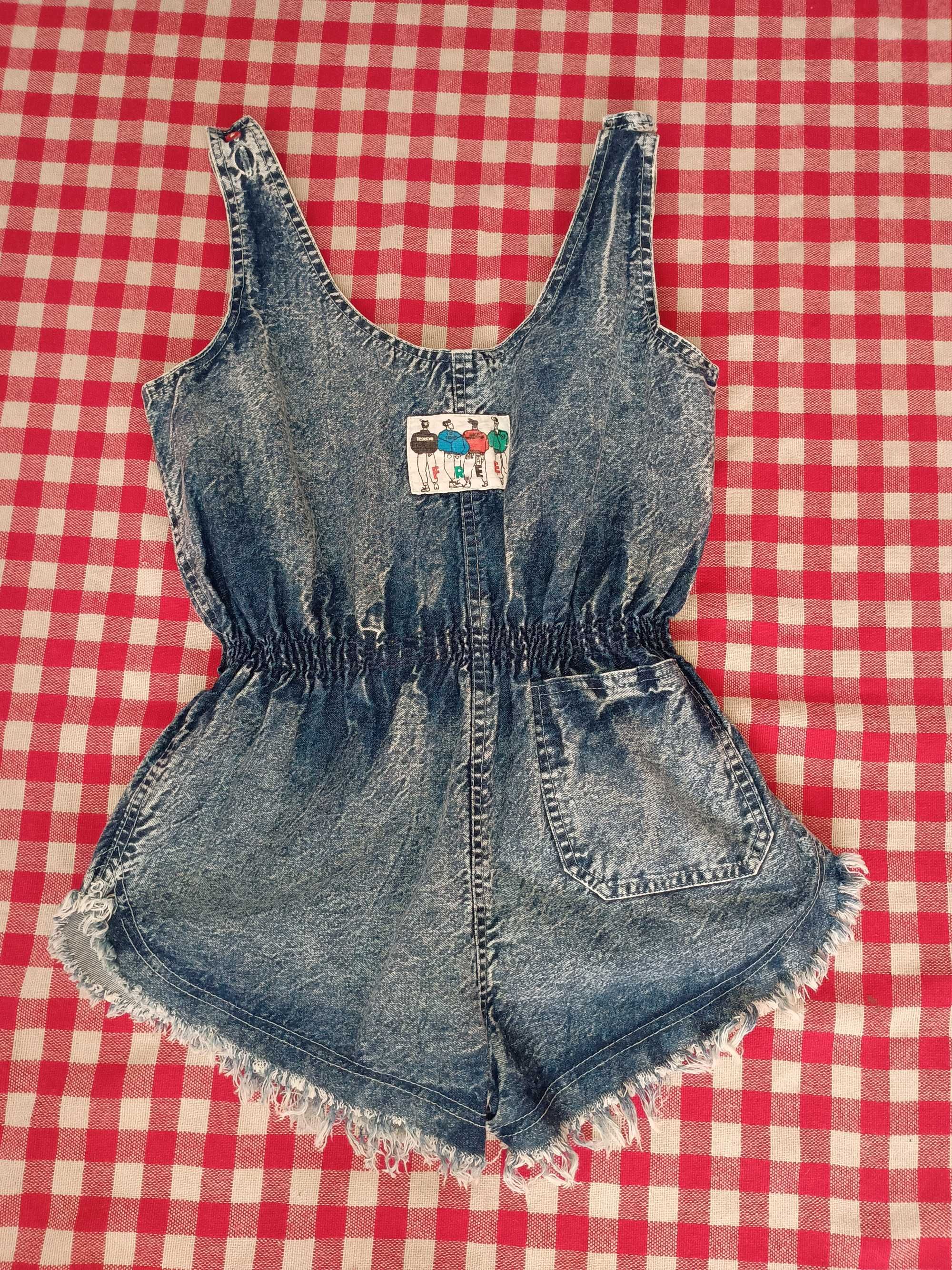 Letni kombinezon damski retro vintage rozmiar S