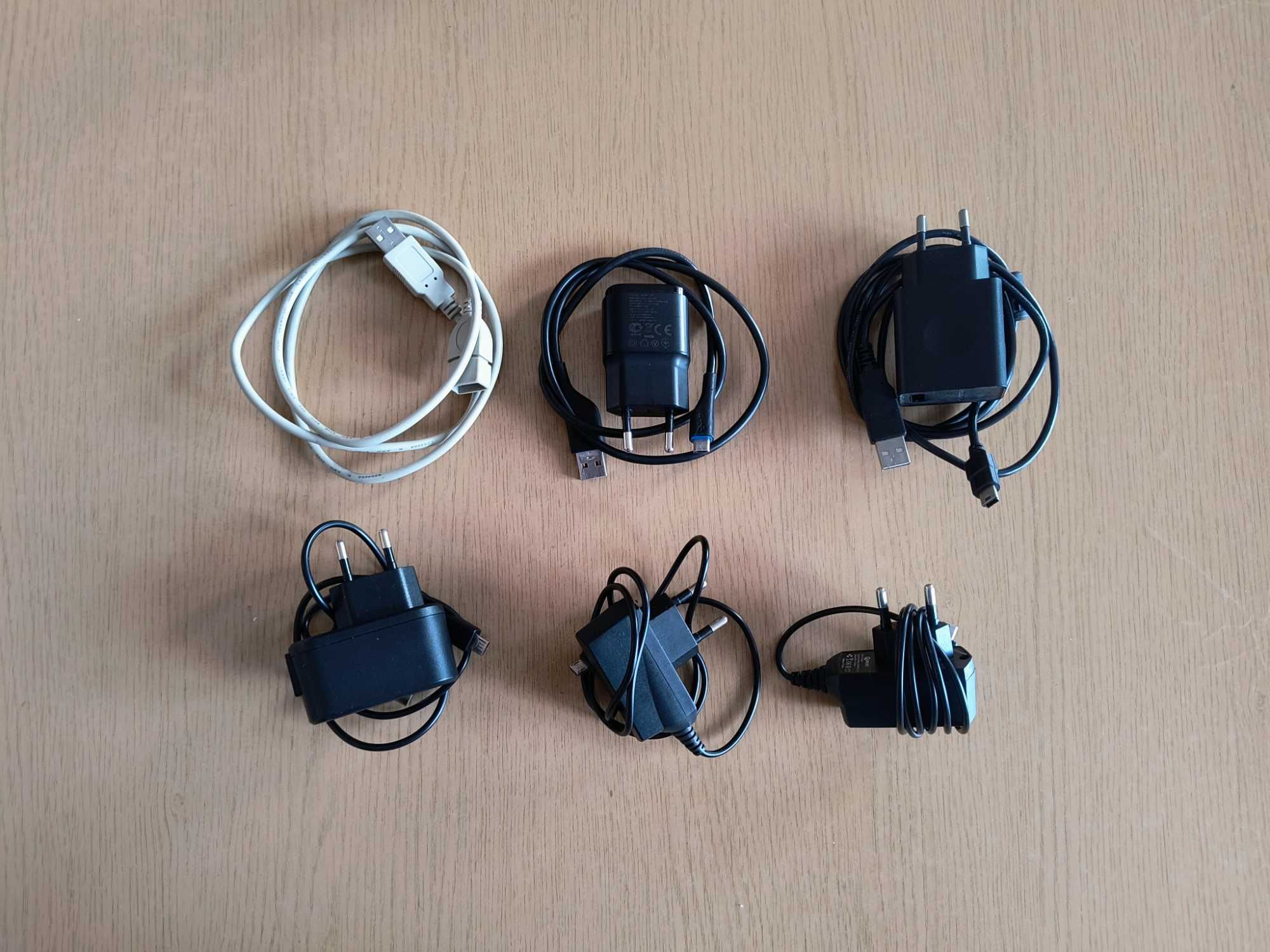 Ładowarki micro USB 6 szt. jednolite i rozłączane