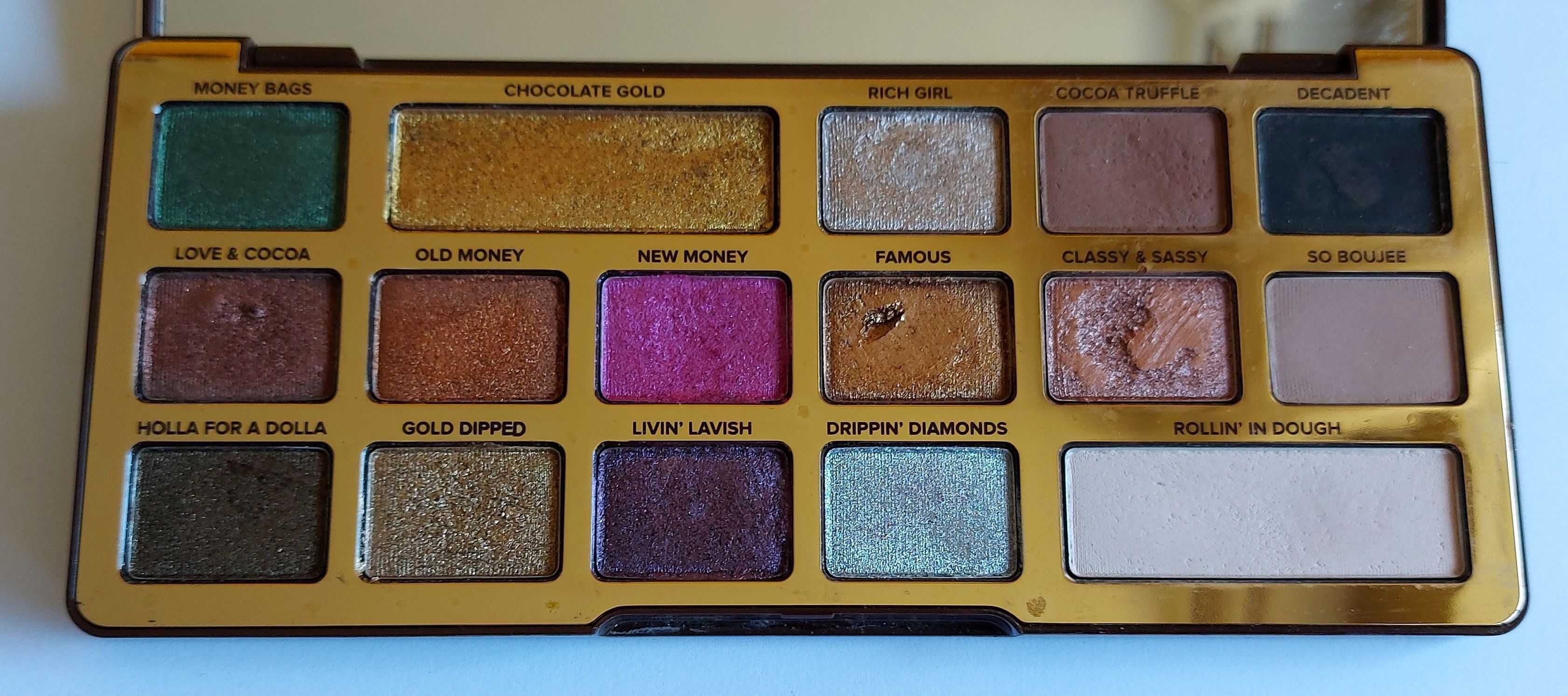 paleta Too Faced Chocolate Gold;